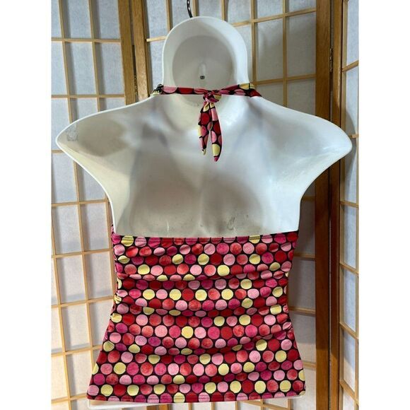 It Figures Sz 16 Polka Dot Tankini Top - Picture 2 of 11